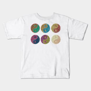 Yin Yang 1-6 Kids T-Shirt